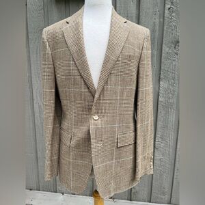 Polo Ralph Lauren Vintage Plaid Sport Coat Jacket Blazer